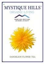 Mystique Hills - Organic Living Dandelion Flower Herbal Tea (100 g) - Fast UK Delivery