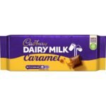 Cadbury Dairy Milk Chocolate with Caramel, 180g - Fast UK Delivery