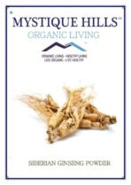 Mystique Hills Organic Siberian ginseng owder 100 g