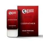 Beardo Godfather Solid Perfume Wax For Men 10G | Strong & Lasting Fragrance | For Date Night | Gift For Friends | Christmas gift for men | Gift For Husband | Gift for Men - Fast UK Delivery