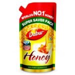 Dabur Honey - 750g Refill Pouch | 100% Pure | World's No.1 Honey Brand with No Sugar Adulteration - Fast UK Delivery