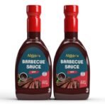 Abbie's BBQ Sauce Hot 1020 g (510 g X 2 units) Perfect on the barbeque grill l Enjoy with Grilled Vegetables & honey glazed meats| Add to pizza sauce for smoky zing| Mix with Mozzarella cheese onto your Pizza Base - Fast UK Delivery