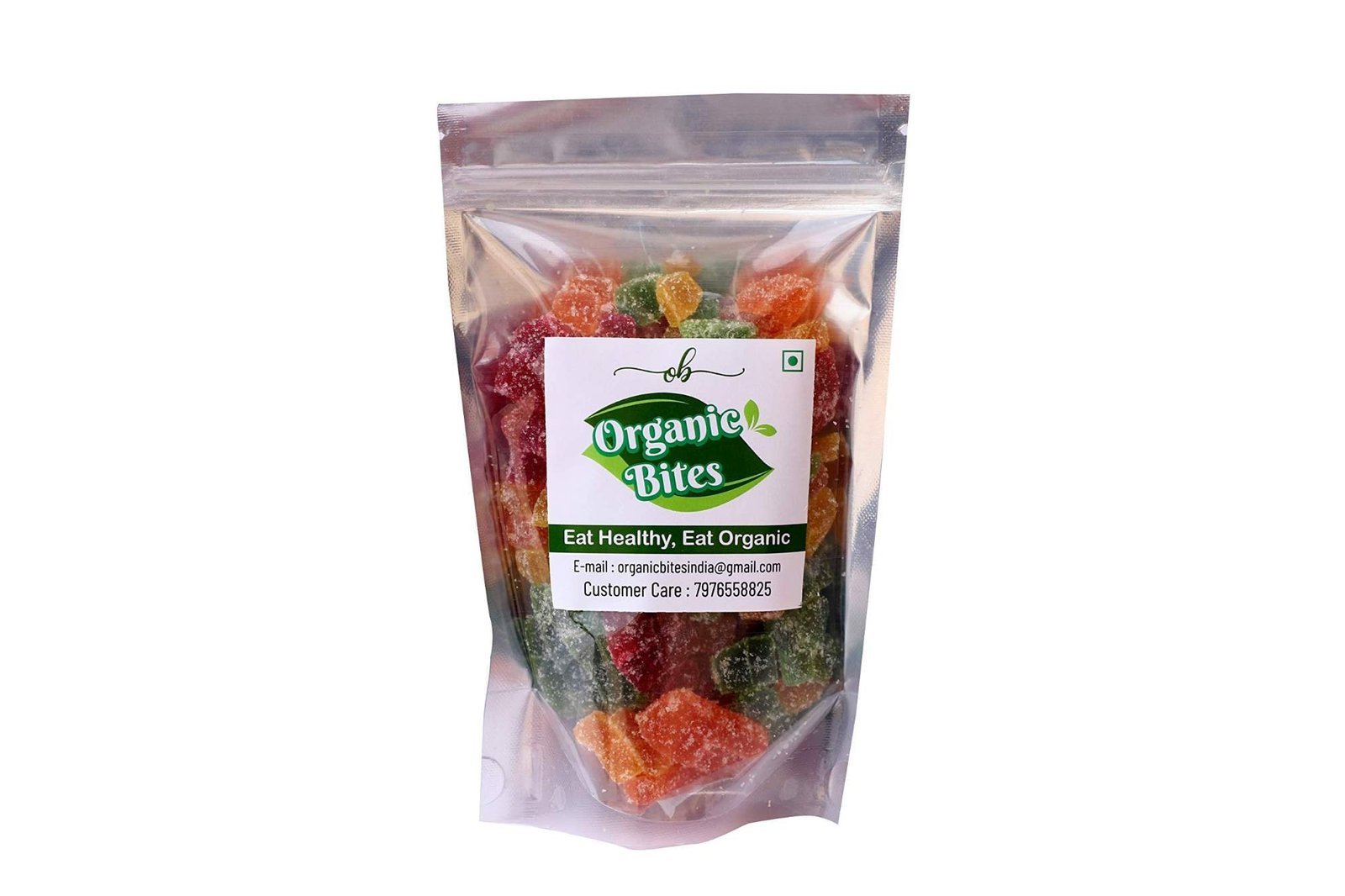 uk71rwVzTQEbL-1-1.jpg Organic Bites Jelly Bites - Sugar Coated Jelly Candy (200) - Fast UK Delivery - Image 1