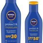 Nivea Sun Lotion For Oily Skin, Spf 30, With UVA & UVB Protection, 125 Ml & Sun Lotion For Oily Skin, Spf 50, With UVA & UVB Protection, 75 Ml, Pack Of 1 - Fast UK Delivery