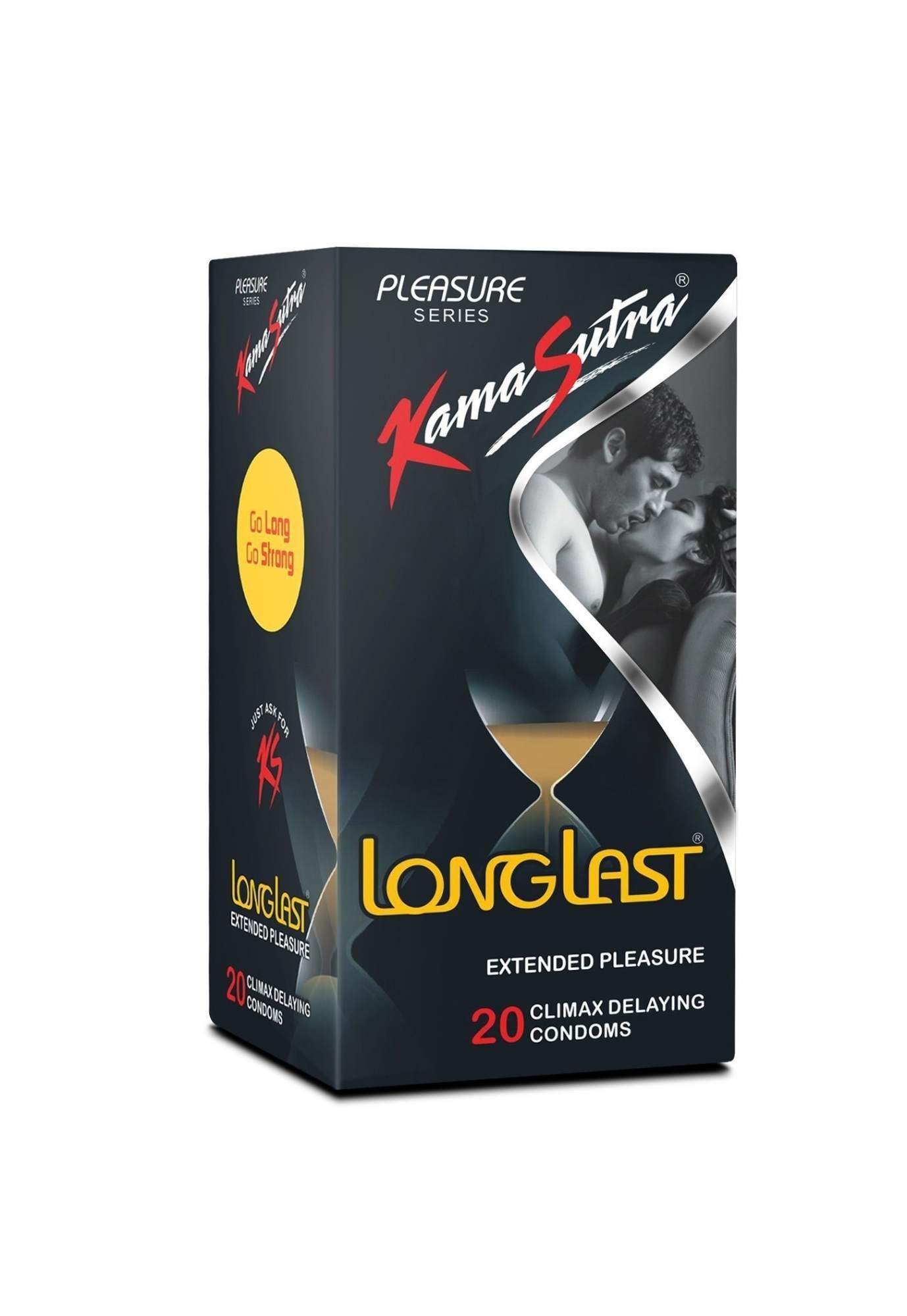 uk71sFxpCg9jL-1-1.jpg KamaSutra Condoms - Longlast, 20 Pieces Pack - Fast UK Delivery - Image 1