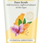 Biotique Ubtan & Collagen Tan Removal Face Scrub for Lighter, Even-Toned and Glowing Skin with Turmeric, Saffron & Almond|For Men & Women-100gm - Fast UK Delivery