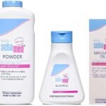 Sebamed Baby Powder, 200g & Baby (Children) Shampoo 150ml & Baby Massage Oil, 150ml - Fast UK Delivery