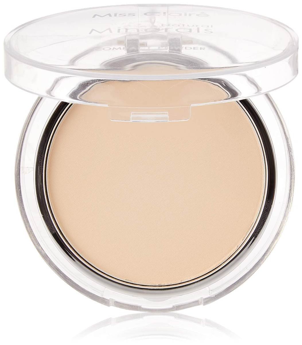 uk71sTcsfpXnL-1-1.jpg Miss Claire Natural Mineral Compact Powder, 21 Beige, 7 g - Fast UK Delivery - Image 1
