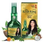 Kesh King Ayurvedic Oil for Hair Fall Control | Reduces Hairfall and Supports New Hair Growth | 21 Ayurvedic Herbs | 300ml - Fast UK Delivery