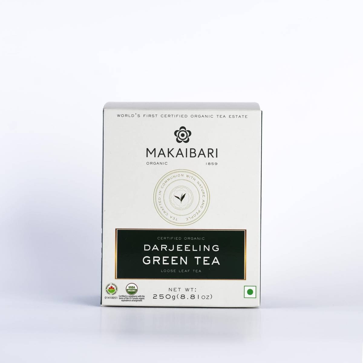 uk71tOyCAfYkL-1-1.jpg Makaibari Darjeeling Green Tea | Loose Leaf Tea 250 gms | Green Tea MonoCartoon - Fast UK Delivery - Image 1