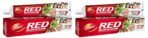 Dabur Red Toothpaste - 200g | World's No.1 Ayurvedic Paste | Fluoride Free|Helps in Bad Breath Treatment, Cavity Protection, Plaque Removal |For Whole Mouth Health| Power of 13 Potent Ayurvedic Herbs - Fast UK Delivery