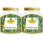 Dhampure Speciality Dhampurgreen Fondant Sugar,1.6Kg(800Gx2)|Baking Sugar|For Cake Pastry&Decoration - Fast UK Delivery