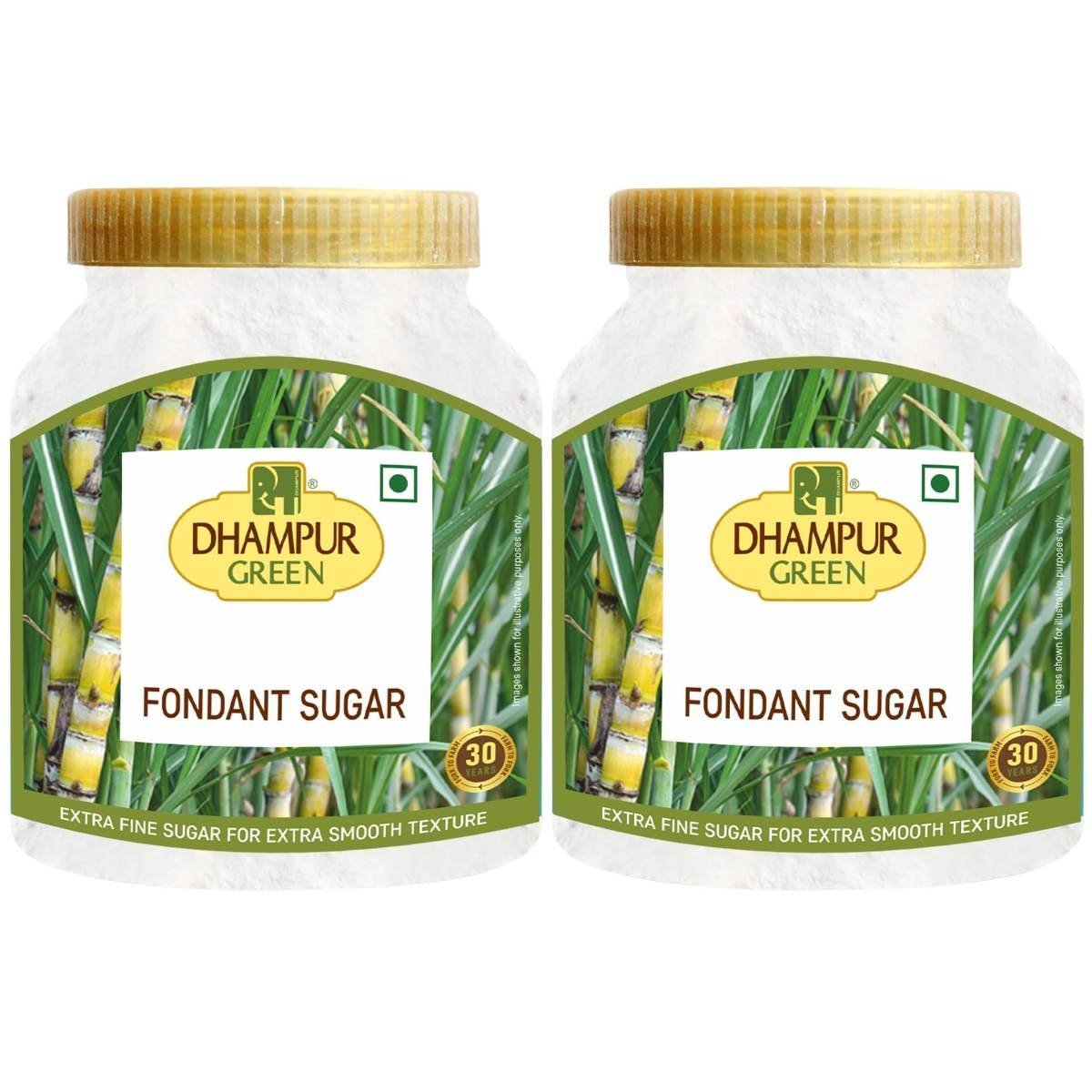 uk71tQL4koFL.jpg Dhampure Speciality Dhampurgreen Fondant Sugar,1.6Kg(800Gx2)|Baking Sugar|For Cake Pastry&Decoration - Fast UK Delivery - Image 1
