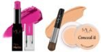 MILA Beaute Pro Matte Lipstick | Creamy Matte Lipstick | Shade - Shridevi, 4.2g Conceal It Pot Concealer For Face Makeup | Shade - (Medium Beige, 4g) - Fast UK Delivery