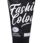 FASHION COLOUR Charcoal Face Scrub | Blackhead & Whitehead Remover | Dead Skin Remover | Charcoal & Aloe Vera Scrub For Women & Men | 130g - Fast UK Delivery