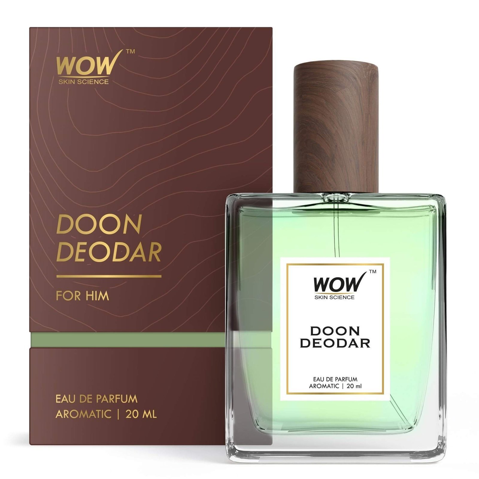 uk71uTKCMTWkL-1-1.jpg WOW Skin Science Doon Deodar | Aromatic Eau De Parfum | Premium Valentine's Day Gift For Men | Long Lasting Luxury Perfume For Him | 20ml - Fast UK Delivery - Image 1