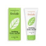 Foxtale Green Tea Oil-Free Gel Moisturizer for Face | Hyaluronic Acid, Niacinamide, Betaine | Hydrates, Brightens and Prevents Acne | Lightweight for Oily, Acne-Prone Skin | Men & Women - 50g - Fast UK Delivery