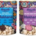 Happilo Premium Super Snack Makhana Cream & Onion 60g & Happilo Premium Super Snack Makhana Himalayan Salt & Pepper 60g - Fast UK Delivery