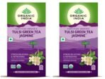Organic India Tulsi Jasmine Tea Bag (25 Bags-Pack of 2) - Fast UK Delivery