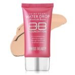 Swiss Beauty Matte Shiny Pearl Water Drop Blemish Long Lasting Balm BB Lightweight, Liquid Foundation, Face Makeup, Shade-03, 40ml - Fast UK Delivery
