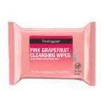 Neutrogena Cleansing Wipes, Pink Grapefruit, 25 Count (Pack Of 6) - Fast UK Delivery