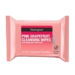 Neutrogena Cleansing Wipes, Pink Grapefruit, 25 Count (Pack Of 6) - Fast UK Delivery