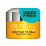 olay eye cream | Reduces Dark Circle, Wrinkles and Puffiness | With Peptides and Niacinamide | Normal, Oily, Dry & Combination Skin l Paraben & Sulphate free | (15ml, Vitamin C + Peptide 24)