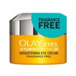 olay eye cream | Reduces Dark Circle, Wrinkles and Puffiness | With Peptides and Niacinamide | Normal, Oily, Dry & Combination Skin l Paraben & Sulphate free | (15ml, Vitamin C + Peptide 24)