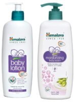 Himalaya Baby Lotion (400ml) & Himalaya Extra Moisturizing Baby Wash, 400 ml - Fast UK Delivery