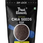 True Elements Chia Seeds 500g - Seeds for Eating | Seeds for Weight Management | Rich in Calcium, Protein & Fibre - Fast UK Delivery