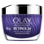 Olay Night Cream: Regenerist Retinol 24 Moisturizer, 50 g - Fast UK Delivery