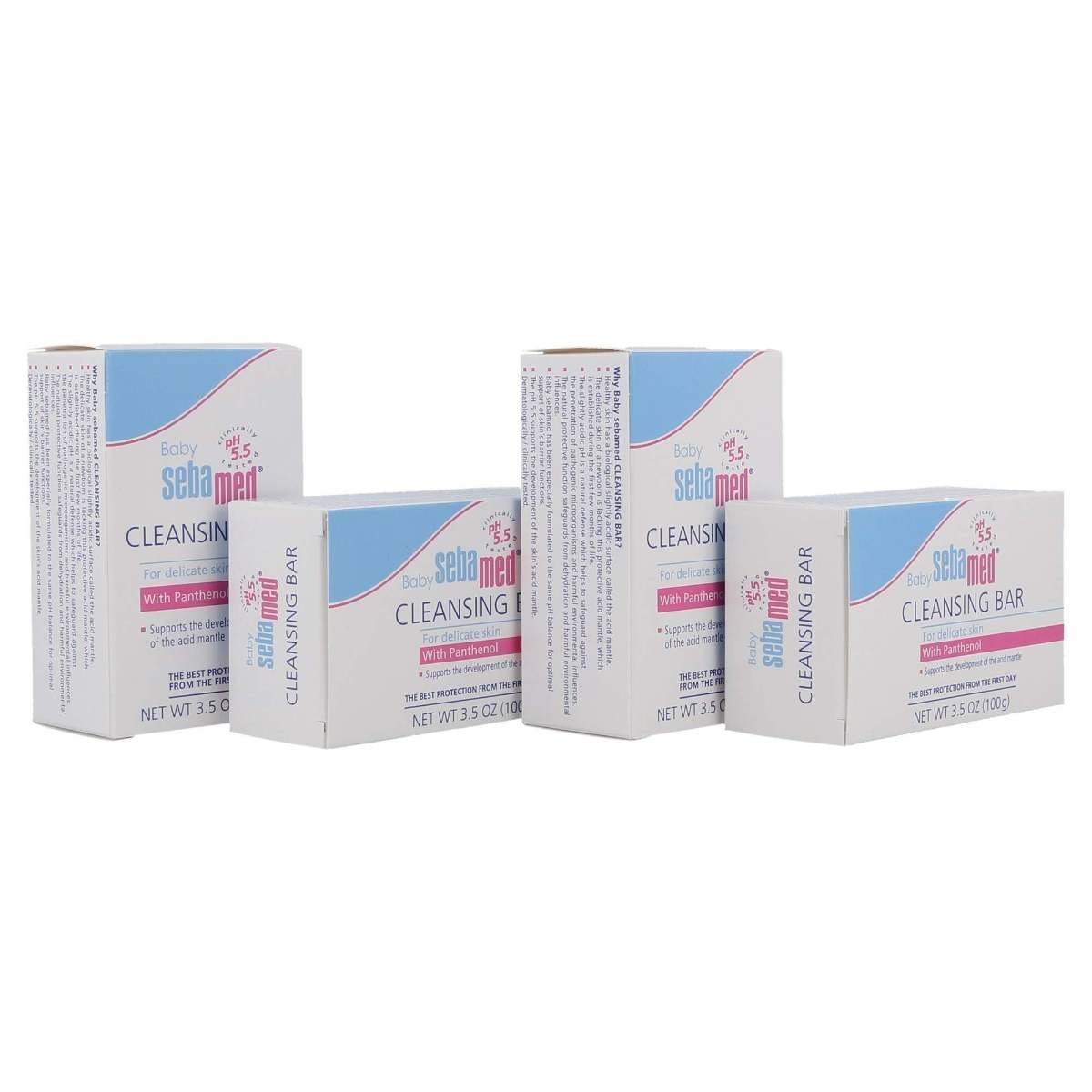 uk71vvgllrQDL-1-1.jpg Sebamed Baby Cleansing Bar, 3.5-Ounce Boxes (Pack of 4) - Fast UK Delivery - Image 1
