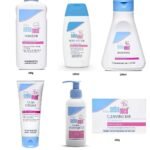 Sebamed Infant Baby Combo of 6 (Talc 200gm, Lotion100ml, Shampoo150ml, Rash Cream100gm, Massage Oil150ml, Soap100gm) (White) - Fast UK Delivery