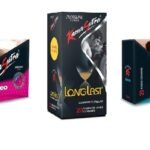 KamaSutra Dotted and Ribbed with LongLast Condoms - 20 Pieces (Pack of 3) - Fast UK Delivery