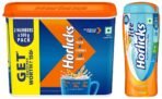 Horlicks Malt based food Drink Plastic Container|| 1 kg & Horlicks Lite 450g, Scientifically designed for Adults |High Protein, Zero added sugar | Malt Flavor - Fast UK Delivery