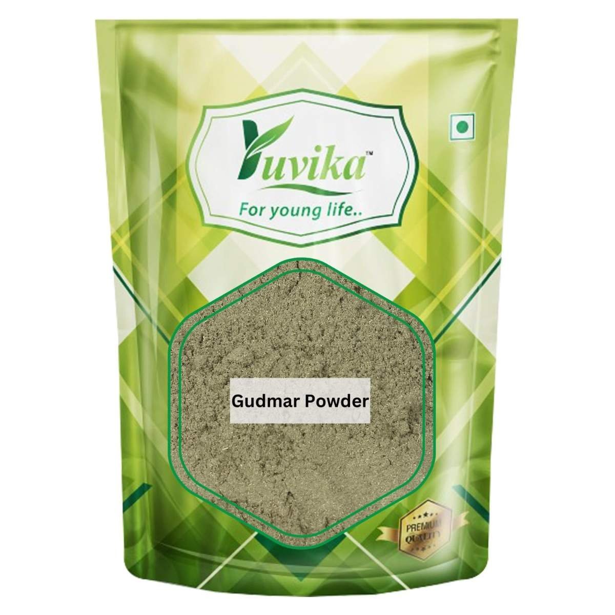 uk71xBJAAVwJL-1.jpg YUVIKA Gurmar Powder - Gudmar Powder - Gymnema Sylvestre - Periploca Of The Woods (100 Grams) - Fast UK Delivery - Image 1