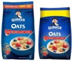 Quaker Oats Pouch, 1kg and Quaker Oats, 1.5kg Pack - Fast UK Delivery
