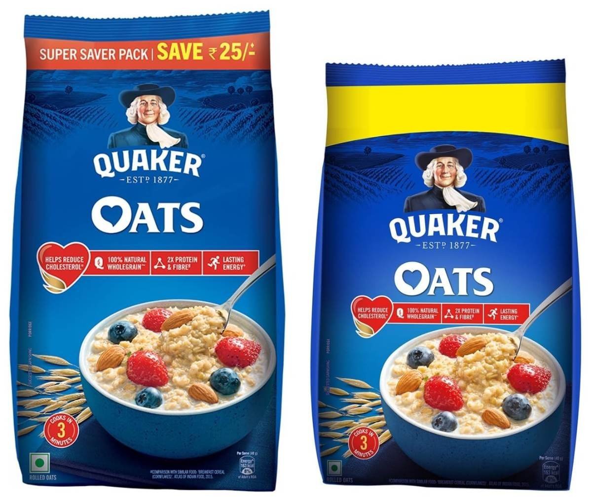uk71xPVvxTWVL-1.jpg Quaker Oats Pouch, 1kg and Quaker Oats, 1.5kg Pack - Fast UK Delivery - Image 1