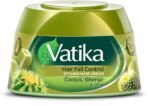 DABUR Vatika Naturals Hair Fall Control Styling Hair Cream Olive Cactus Heena, 140ml - Fast UK Delivery