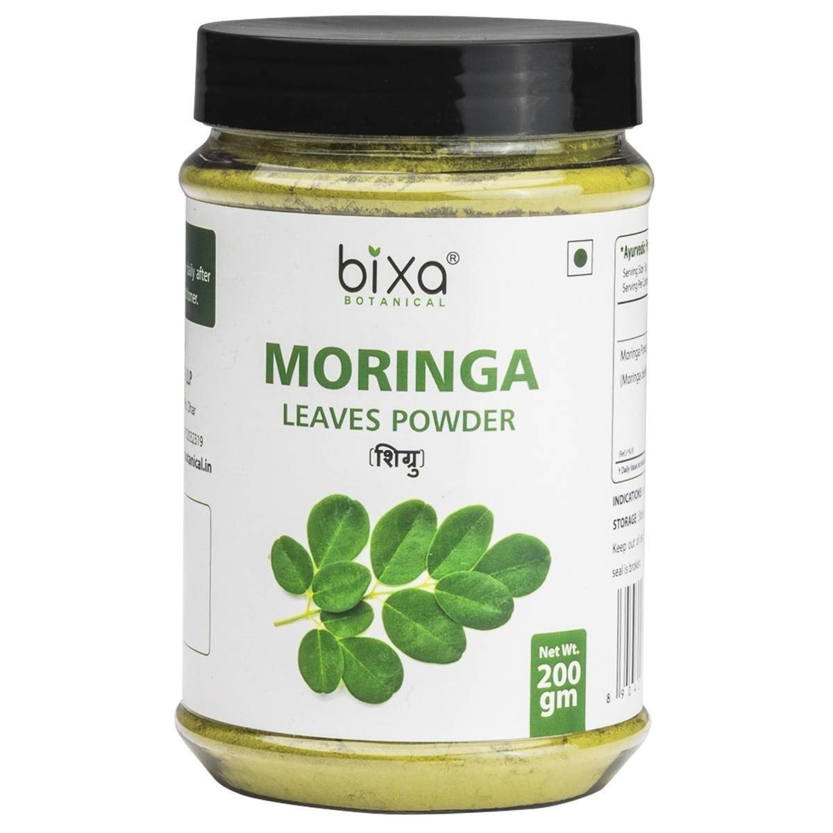 uk71xSopVr89L-1-1.jpg Bixa Botanical Moringa Powder (Moringa Oleifera) - 200 Gm | Bone & Joint Pain Care | Immunity Booster | Multi Vitamin Raw Superfood | Supports Digestion & Blood Circulation Pack of 1 - Image 1