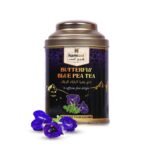Hamiast Butterfly Blue Pea Flower Tea | Natural, Caffeine-Free | Stress Relief & Calming Tea | Rich in Antioxidants 50g (Pack of 1, 100+ Cups) - Fast UK Delivery