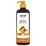WOW Skin Science Ubtan Body Lotion- All skin type - Anti-Tanning & Smoothening Care with Saffron Extract, Sandalwood Oil - 400mL - Fast UK Delivery