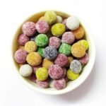 Organic Bites Mix Fruit Churan Toffee- Pineapple, Guava, Imli, Anardana, Mango- Ladoo Natural Churan Candy Balls-Digestive -900 gm - Fast UK Delivery