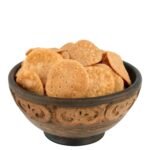 Organic Bites Crispy Sev Puri Papdi (Used for making Papdi Chaat & Sev Puri) -200 gm - Fast UK Delivery