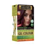 INDUS VALLEY Damage Free Natural Gel Hair Colour for Women | Ammonia & PPD Free Organic Hair Colour with 100% Grey Coverage, Long Lasting Conditioning Hair Color | Burgundy 3.6-220 ml - Fast UK Delivery