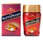 Dabur Ratnaprash Chyawanprash - 450 Gm, For All Seasons, A Complete Family Health Tonic, Red - Fast UK Delivery