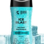 Beardo Ice Blast Body Wash For Men 200ml | Refreshing Menthol Cooling Instant Icy Cool Freshness Body Wash | Shower Gel For Summer Heat | For Skin Dryness - Fast UK Delivery