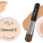 MILA Beaute Conceal It Pot Concealer | With SPF 15 & Vitamin-E Face Makeup | Shade - (Creamy Beige, 4g) Conceal It Pot Concealer For Face Makeup | Shade - (Sun Beige, 4g) - Fast UK Delivery