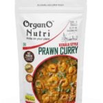 OrganoNutri Kerala Style Prawn Curry Masala | Reclosable Eco-Zipper Pouch - Fast UK Delivery