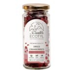 Ecotyl Dried Cranberries | Seedless Dried Fruit | Healthy Snack | 150g - Fast UK Delivery